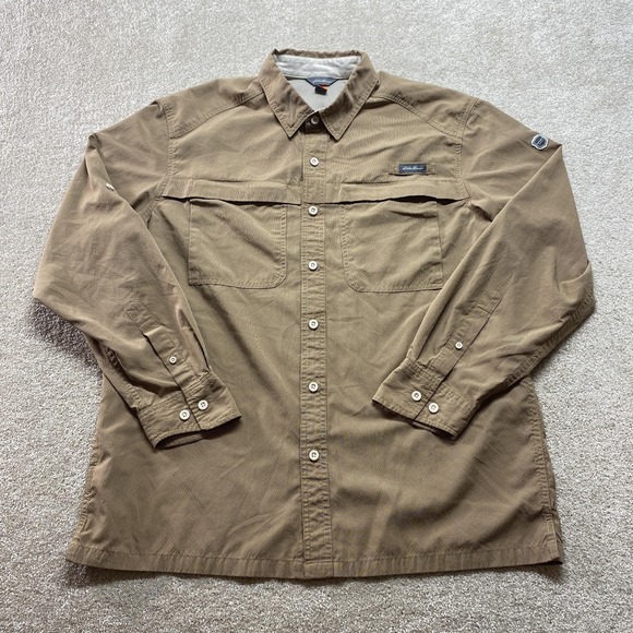 Eddie Bauer Other - Eddie Bauer Shirt Mens Large Sport‎ Shop Outdoor Adventure Long Sleeve Hiking